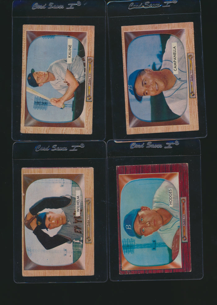 1955 Bowman Baseball Low to Mid-Grade Complete Set Group Break #11 (Limit removed)
