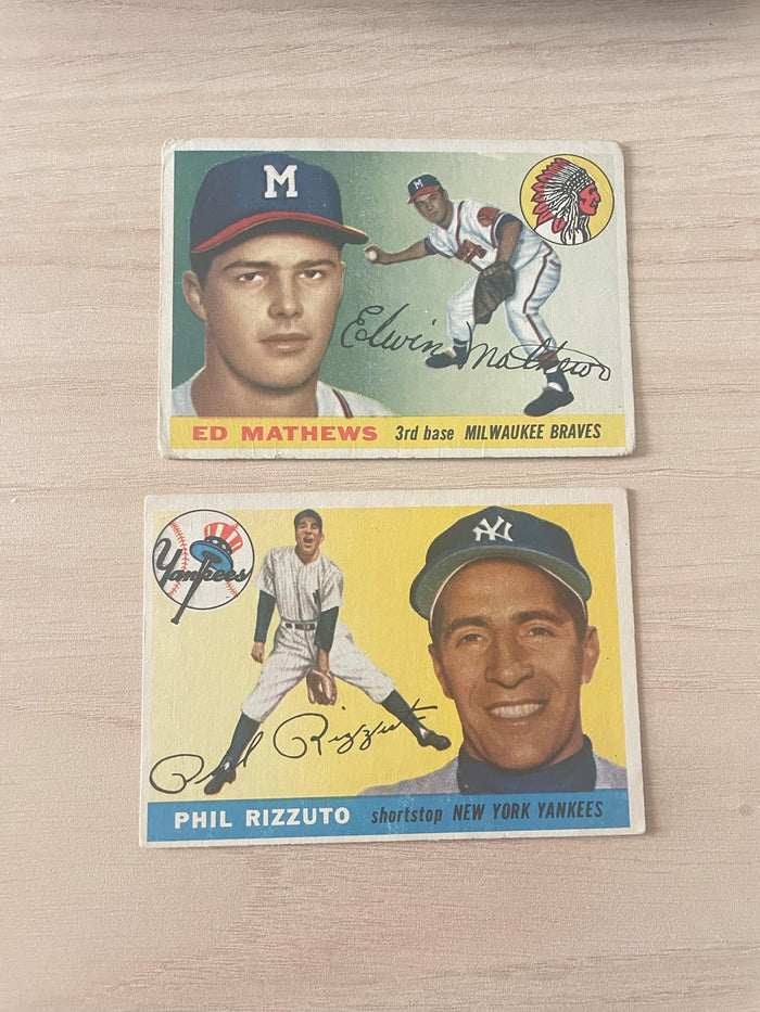 1955 Topps Baseball Low-Grade Complete Set Group Break #15 (Limit removed)