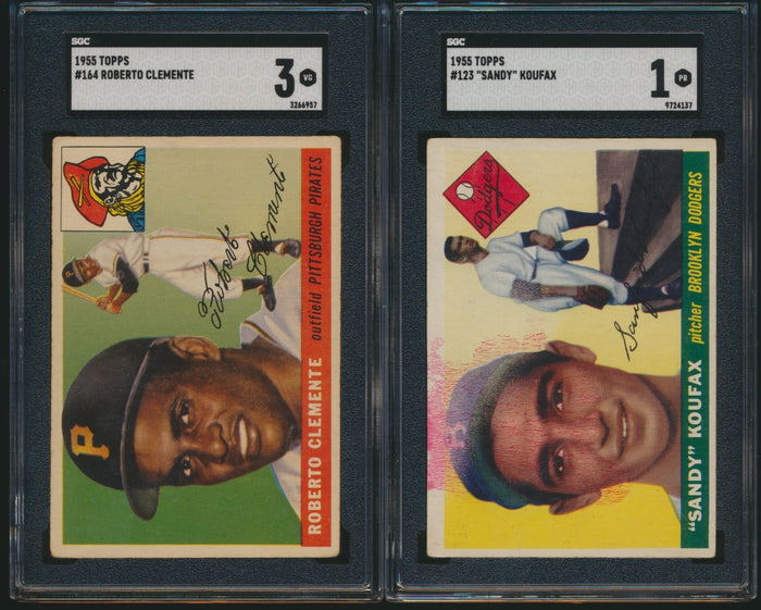 1955 Topps Baseball Low to Mid-Grade Set Break #19 (Limit removed)