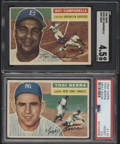 1956 Topps Baseball Mid-Grade Complete Set Group Break #15 (LIMIT 5)