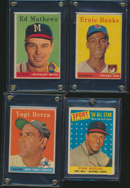1958 Topps Baseball Complete Set Group Break #19 (LIMIT 20) with 5 '86 Fleer Bonus Spots