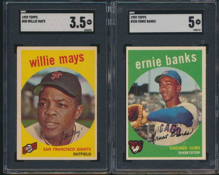1959 Topps Baseball Low to Mid-Grade Complete Set #19 (Limit 20)
