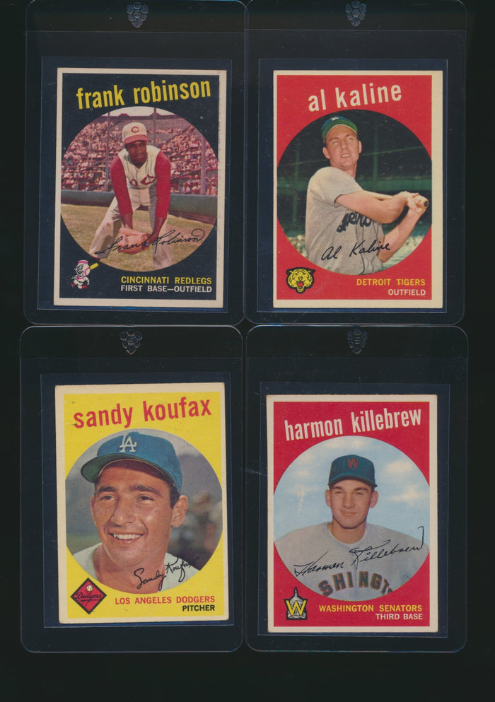 1959 Topps Baseball Low to Mid-Grade Complete Set #19 (Limit 20)