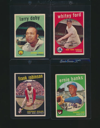 1959 Topps Baseball Low to Mid-Grade Complete Set (Limit removed)