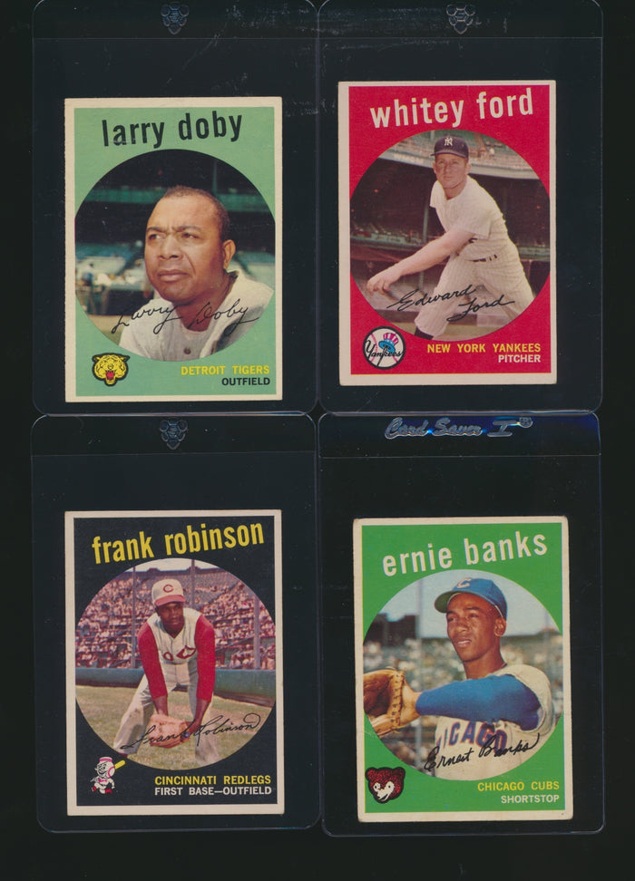 1959 Topps Baseball Low to Mid-Grade Complete Set (Limit removed)