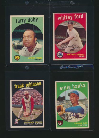 1959 Topps Baseball Low to Mid-Grade Complete Set (Limit removed)