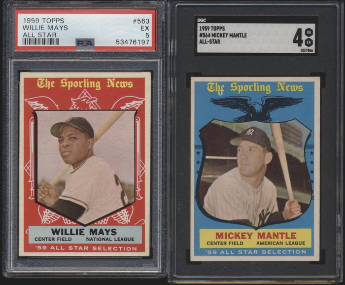 1959 Topps Baseball Mid-Grade Complete Set Group Break #13 (Limit 15)