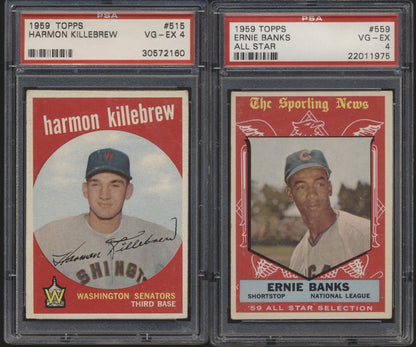 1959 Topps Baseball Mid-Grade Complete Set Group Break #13 (Limit 15)