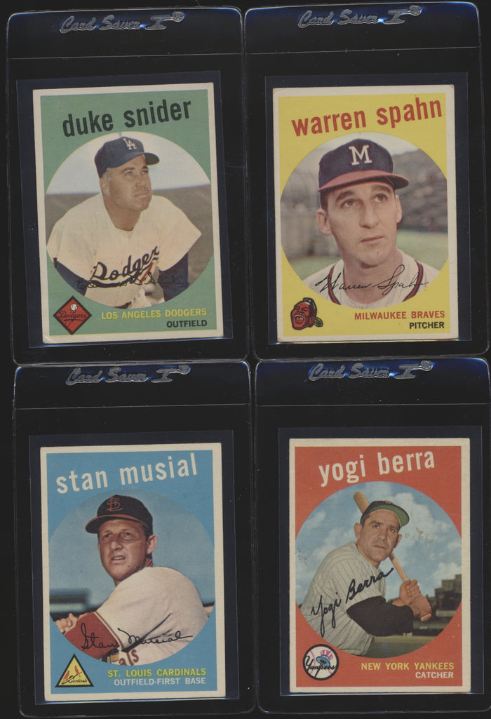 1959 Topps Baseball Mid-Grade Complete Set Group Break #13 (Limit 15)