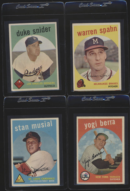 1959 Topps Baseball Mid-Grade Complete Set Group Break #13 (Limit 15)