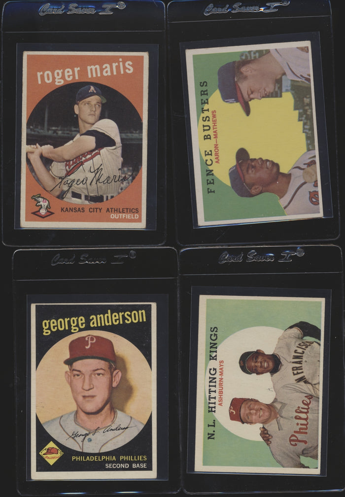 1959 Topps Baseball Mid-Grade Complete Set Group Break #13 (Limit 15)