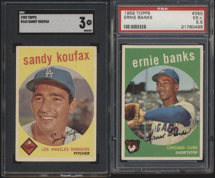 1959 Topps Baseball Mid-Grade Complete Set Group Break #15 (Limit REMOVED)