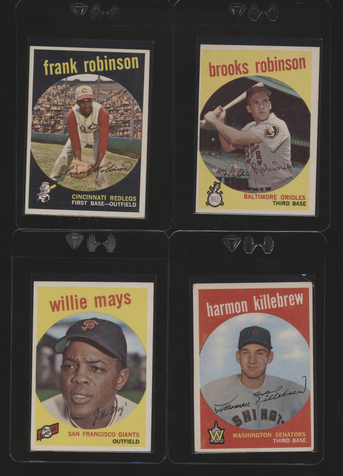 1959 Topps Baseball Mid-Grade Complete Set Group Break #15 (Limit REMOVED)