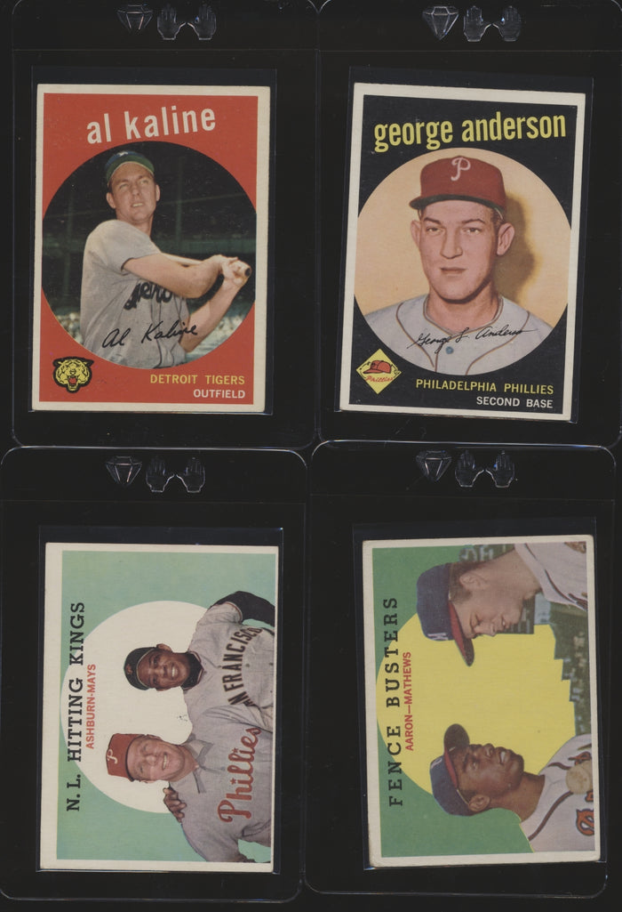 1959 Topps Baseball Mid-Grade Complete Set Group Break #15 (Limit REMOVED)