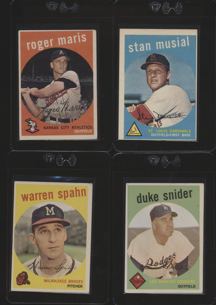 1959 Topps Baseball Mid-Grade Complete Set Group Break #15 (Limit REMOVED)