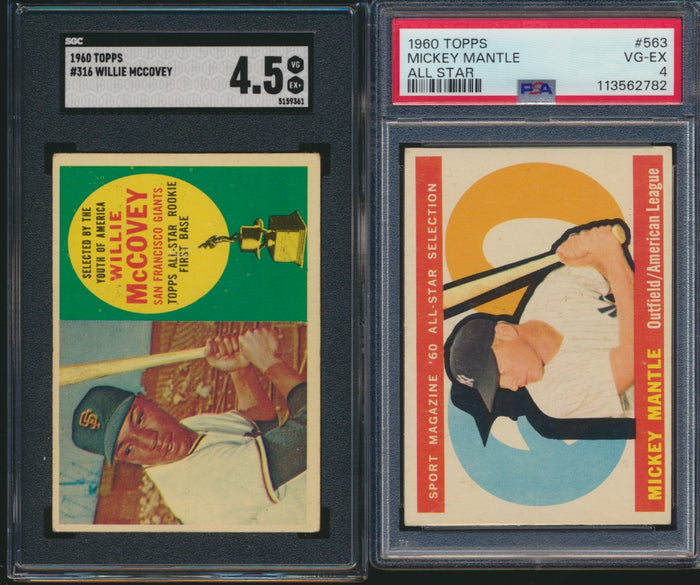 1960 Topps Baseball Low to Mid-Grade Complete Set Group Break