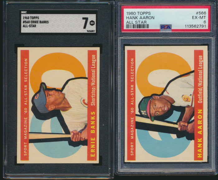 1960 Topps Baseball Low to Mid-Grade Complete Set Group Break