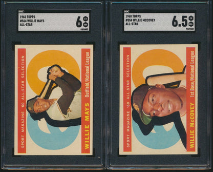 1960 Topps Baseball Low to Mid-Grade Complete Set Group Break
