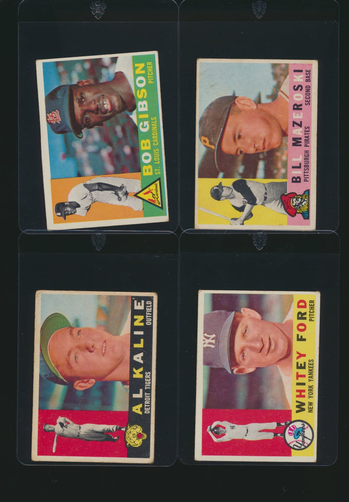 1960 Topps Baseball Low to Mid-Grade Complete Set Group Break