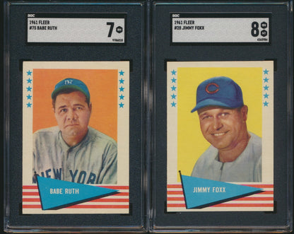 1961 Fleer Baseball Complete Set Group Break #1 (Limit 10)