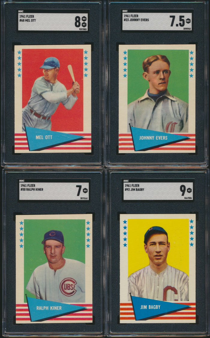 1961 Fleer Baseball Complete Set Group Break #1 (Limit 10)