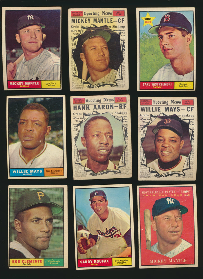 1961 Topps Baseball Low-Grade Complete Set Group Break #13 (limit removed)
