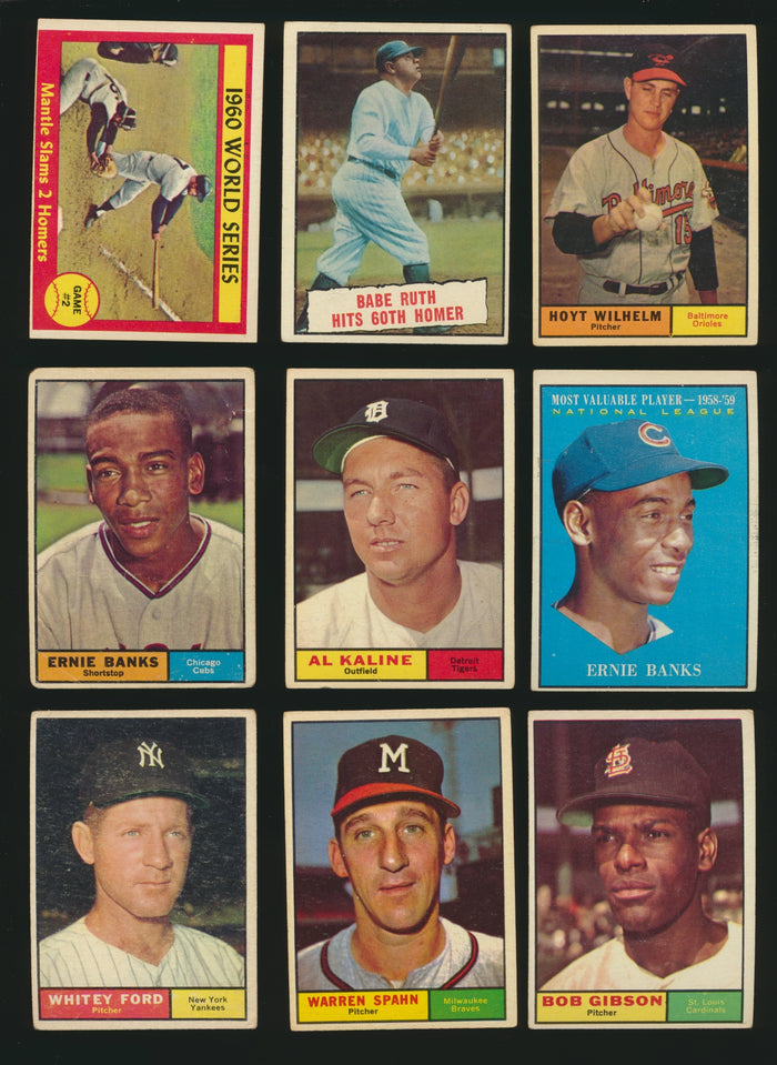 1961 Topps Baseball Low-Grade Complete Set Group Break #13 (limit removed)