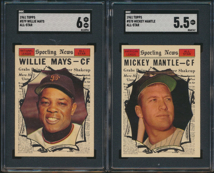 1961 Topps Baseball Mid to High-Grade Complete Set Group Break #12 (limit removed)