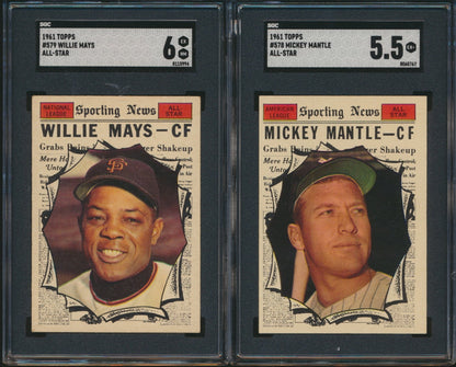 1961 Topps Baseball Mid to High-Grade Complete Set Group Break #12 (limit removed)