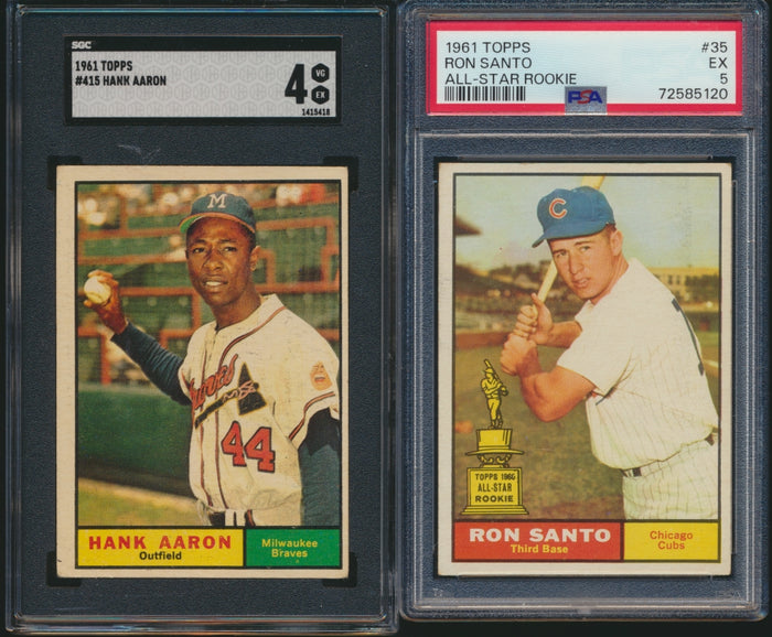 1961 Topps Baseball Mid to High-Grade Complete Set Group Break #12 (limit removed)