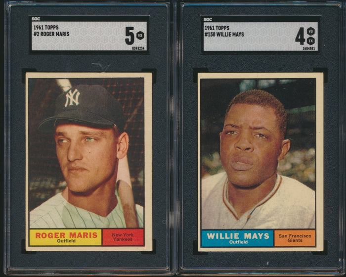 1961 Topps Baseball Mid to High-Grade Complete Set Group Break #12 (limit removed)