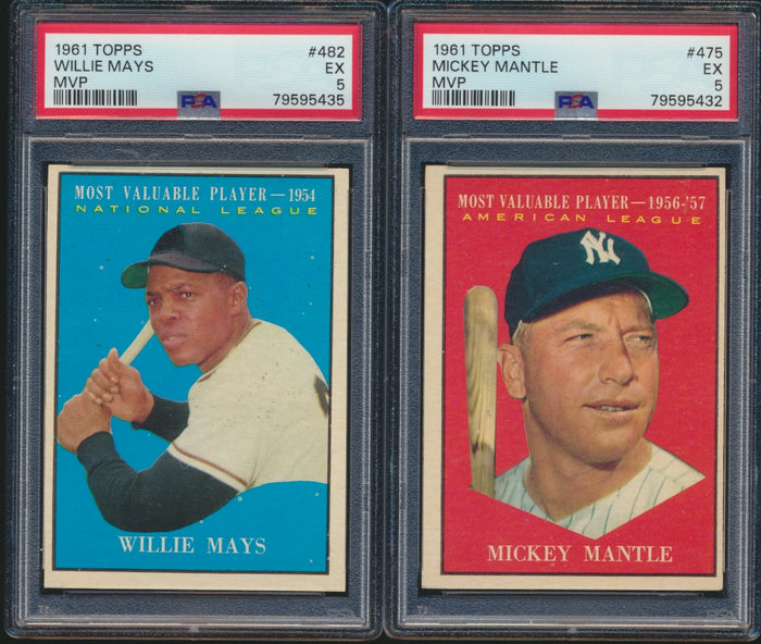 1961 Topps Baseball Mid to High-Grade Complete Set Group Break #12 (limit removed)