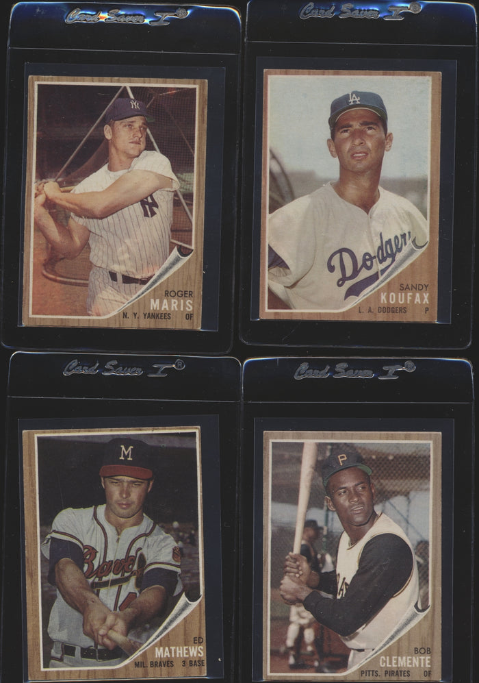 1962 Topps Baseball Complete Set Group Break (LIMIT 20) + 12 BONUS Spots in the Pre-WWII Mixer