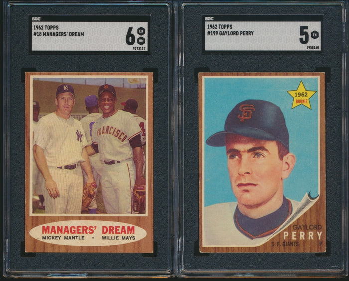 1962 Topps Baseball Mid-Grade Complete Set Group Break #13 (LIMIT removed)