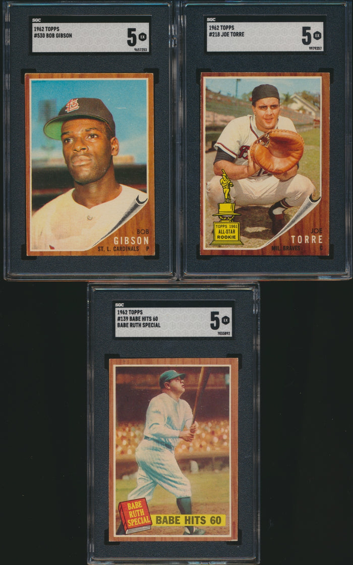 1962 Topps Baseball Mid-Grade Complete Set Group Break #13 (LIMIT removed)
