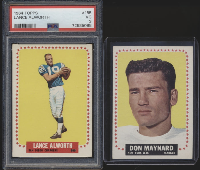 1964 Topps Football Low to Mid-Grade Complete Set Group Break #1 (LIMIT REMOVED)