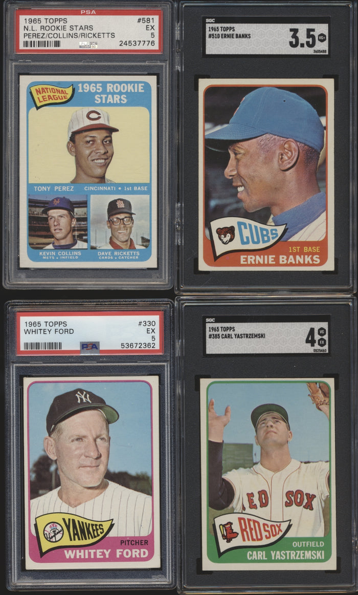 1965 Topps Baseball Mid- to High-Grade Complete Set Group Break #14 (Limit removed)