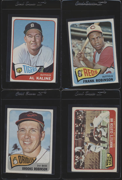 1965 Topps Baseball Mid- to High-Grade Complete Set Group Break #14 (Limit removed)