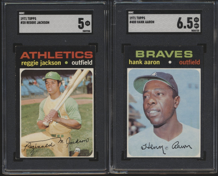 1971 Topps Baseball Mid-to High-Grade Set Break #6 (Limit removed)