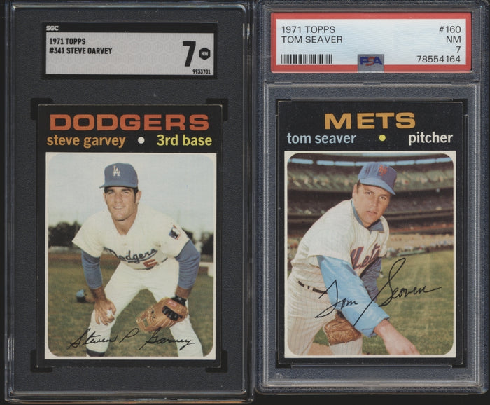 1971 Topps Baseball Mid-to High-Grade Set Break #6 (Limit removed)