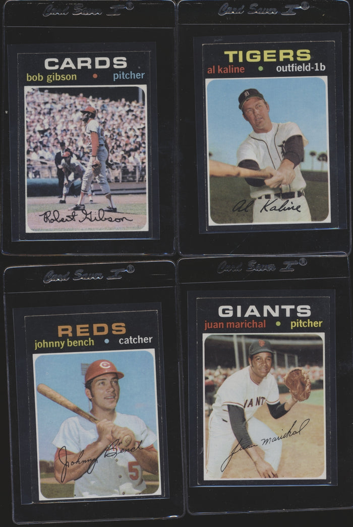 1971 Topps Baseball Mid-to High-Grade Set Break #6 (Limit removed)