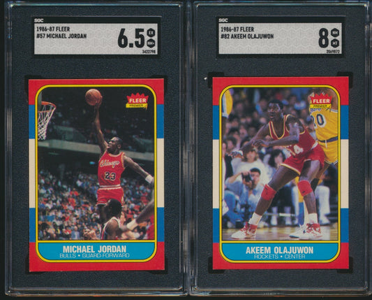 1986 Fleer Basketball Complete Set Group Break #14 (Limit 2)