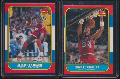1986 Fleer Basketball Complete Set (w/ Stickers) Group Break #18 (Limit 3)