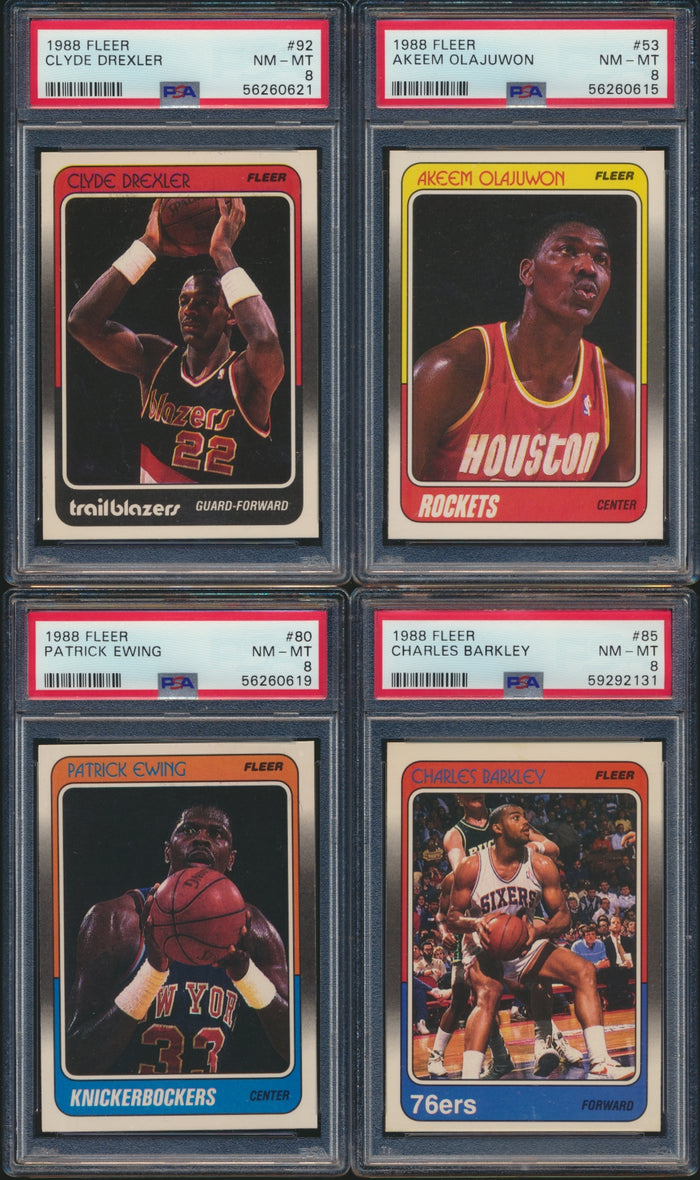 1988 Fleer Basketball Complete Set Group Break w/ Stickers #4 (Limit 15)