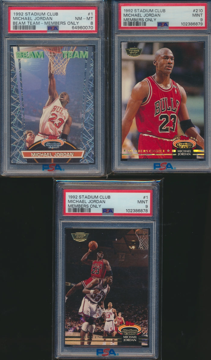 1992-93 Stadium Club Members Only (with Beam Team!) Basketball Complete Set Group Break
