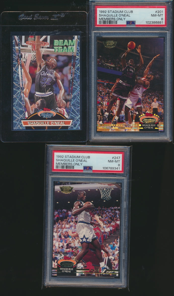 1992-93 Stadium Club Members Only (with Beam Team!) Basketball Complete Set Group Break