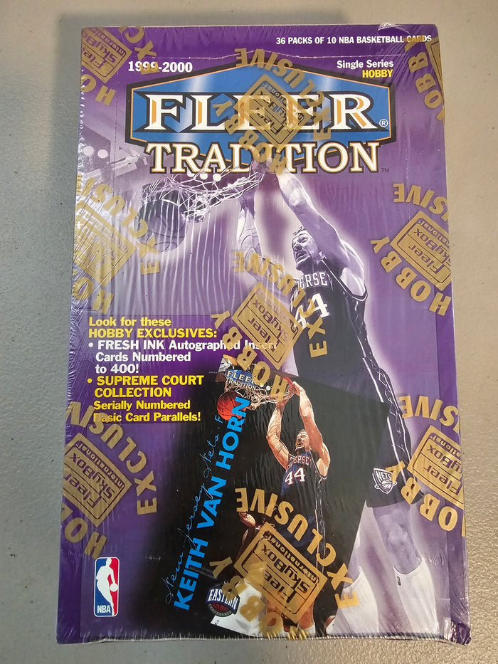 1999-00 Fleer Tradition Basketball Hobby Box Group Break (36 spots - Limit removed)