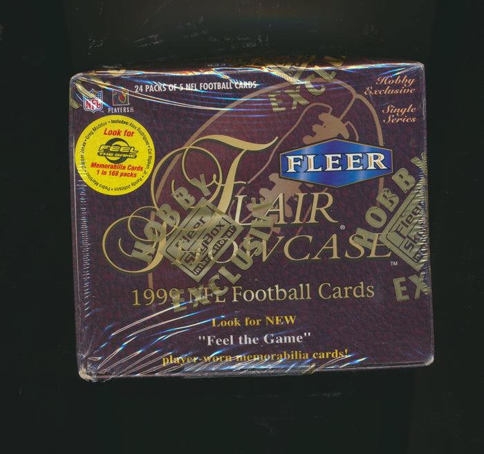 1999 Flair Showcase Football Hobby Box Group Break (24 spots - Limit removed)