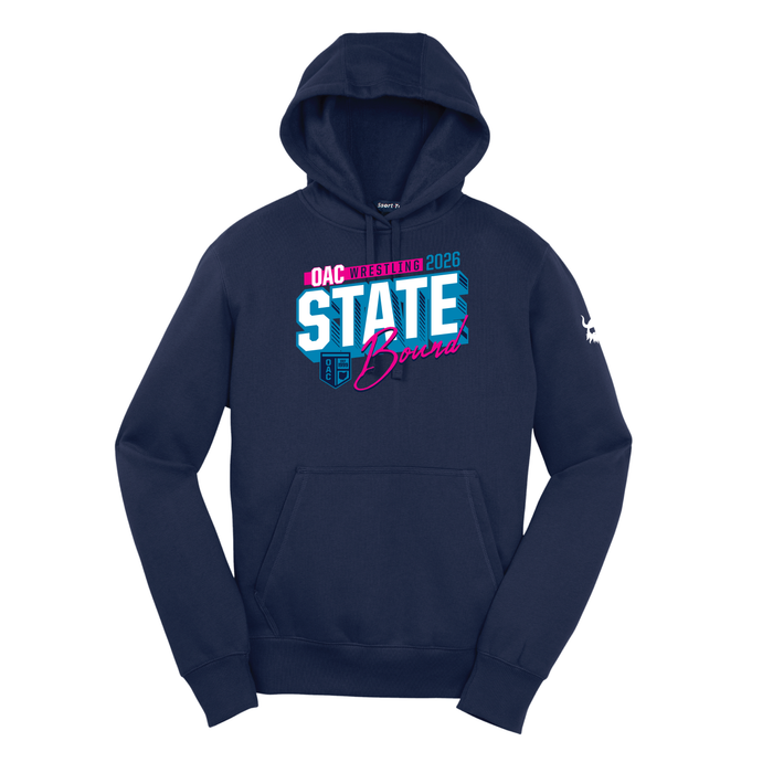 2026 Oac State Bound Navy Hoodie