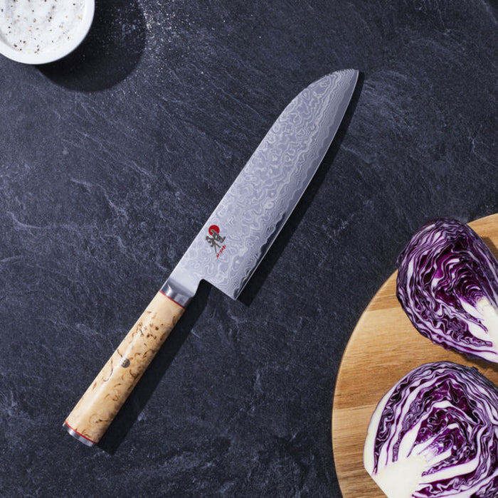 7" Birch Santoku Fine Edge